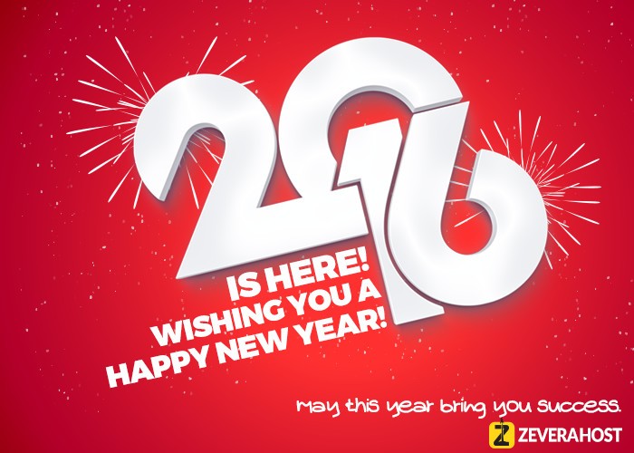 Happy New Year to all Zeverahost members!